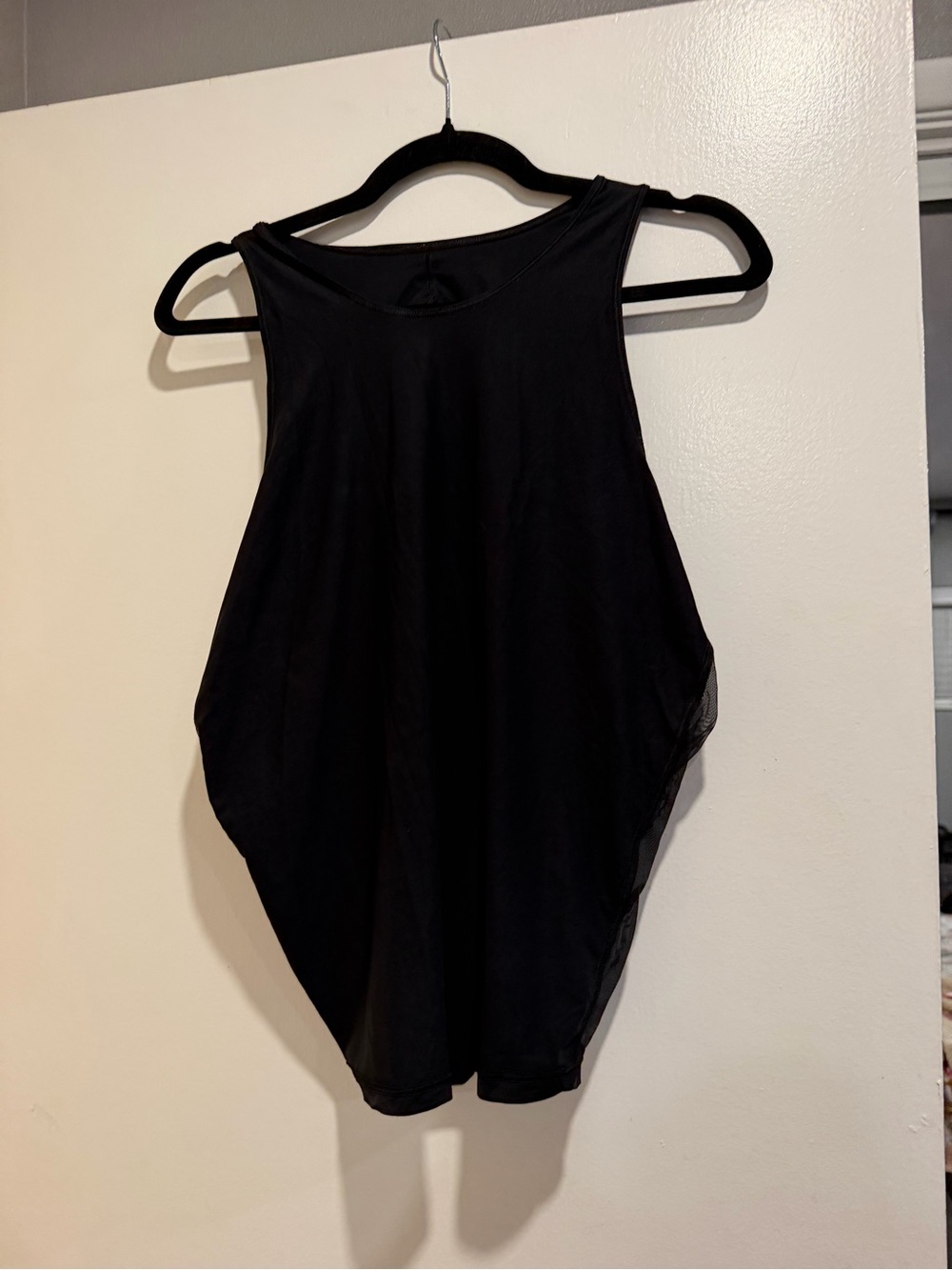 Victoria's Secret Black High-Neck Tank Top